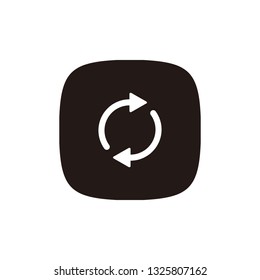 Repeat arrow icon sign symbol