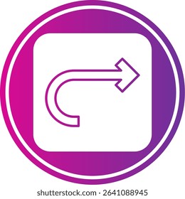 Repeat Colorful line Icon Style