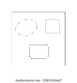 repeat, graph, zag, click, doodle, drawing, package, icon set, back, next, forward, fast, directional, signpost, pointer, rotation, scribble, choice, target, mark, illustration, graphic, vector, web, 