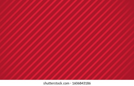 Repeat horizontal line template and pattern Valentine's Day red background Creative vector design