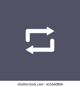  Repeat icon. do something again