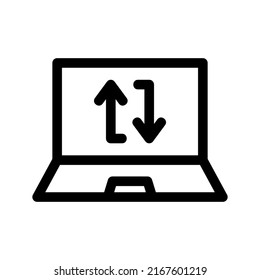 icono de repetición o logotipo símbolo de signo aislado ilustración vectorial de alta calidad estilo negro iconos vectoriales
