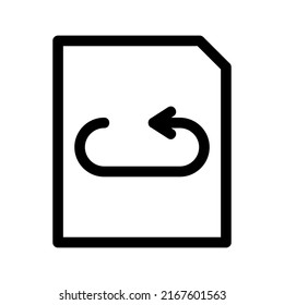 repeat icon or logo isolated sign symbol vector illustration - high quality black style vector icons
