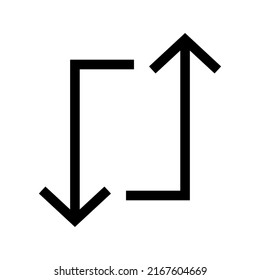 repeat icon or logo isolated sign symbol vector illustration - high quality black style vector icons
