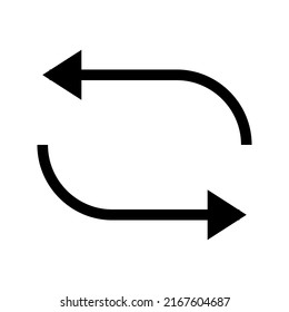 repeat icon or logo isolated sign symbol vector illustration - high quality black style vector icons
