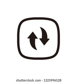 Repeat icon sign symbol