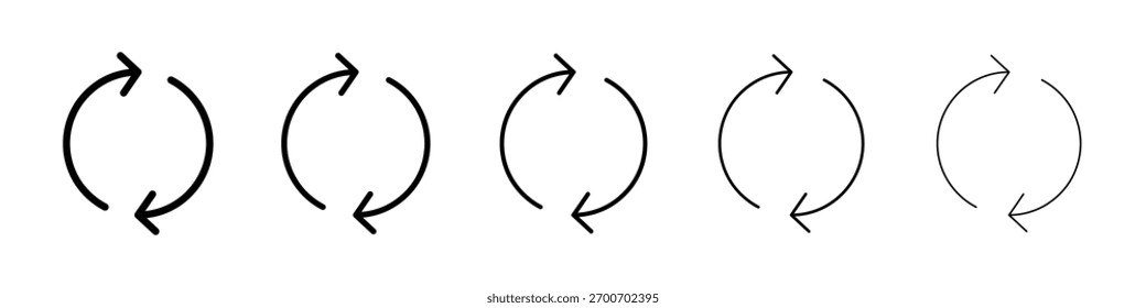 Symbol wiederholen Vektorgrafik