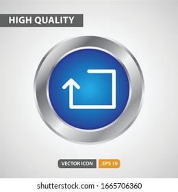 repeat icon for your web site design, logo, app, UI. Vector graphics illustration and editable stroke. EPS 10.