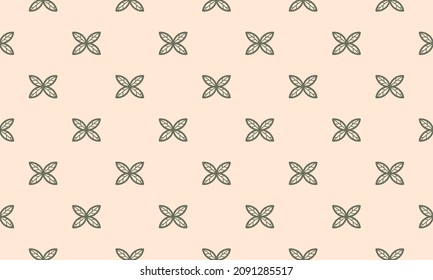 Repeat leaves pattern. seamless leaves pattern. suitable for wall decoration, business cards, etc