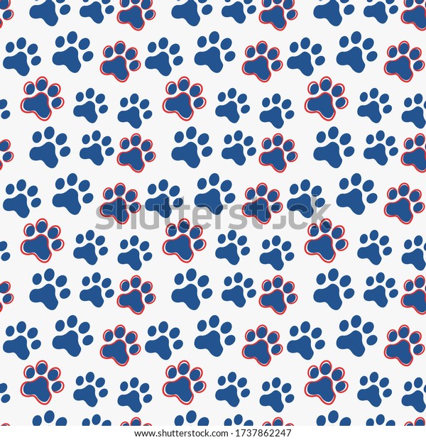 Repeat pattern with Animal. Vector illustration\
support CMYK