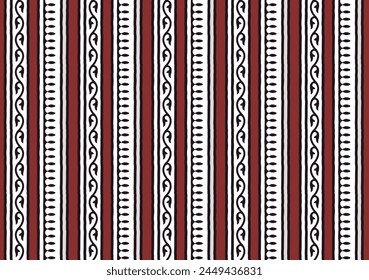 REPEAT PATTERN WITH BORDER STYLE SEAMLESS ALL OVER PRINT IN VECTOR