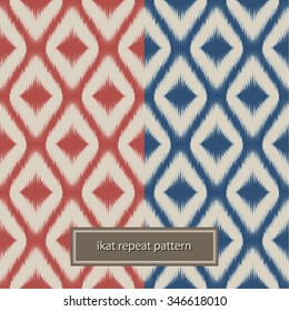 Repeat Pattern, Ikat