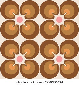 repeat pattern, seamless pattern with a design inspired by the Cyclamen plant
