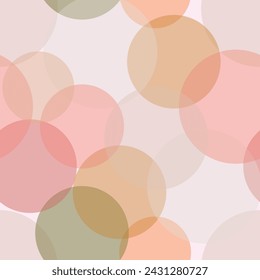 Repeat pattern with sushi theme coloured polka dots.