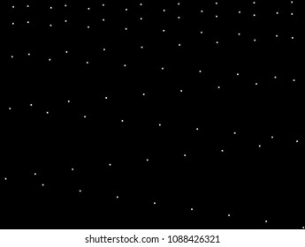 Repeat stars pattern gradient vector. Design white on black background. Design print for textile, wallpaper, background, fabric. Set 1