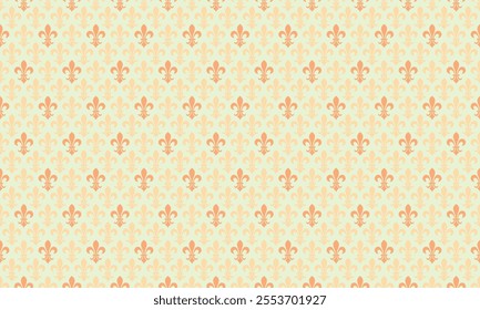 Repeat symmetric of ornate swatch. Textile beige by stencil foliage. Baroque grunge from curtain beautiful. Classical pastel a quality invitation.