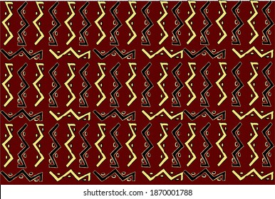 repeat tribal vector illustration pattern