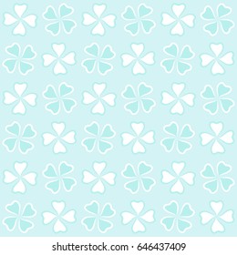 Repeatable background with flowers for website, wallpaper, textile printing, texture, editable, in vector