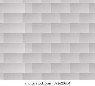 Repeatable black and white pattern with rectangle shapes. Lamella, facets repeatable background