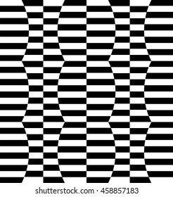 Repeatable distorted pattern with rectangles.