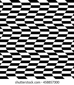 Repeatable distorted pattern with rectangles.