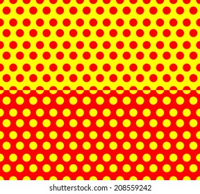 Repeatable dots background