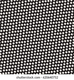 Repeatable geometric grid texture. Vector seamless mesh pattern. Monochrome zigzag lines abstract background
