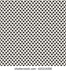 Repeatable geometric grid texture. Vector seamless mesh pattern. Monochrome zigzag edgy lines abstract background