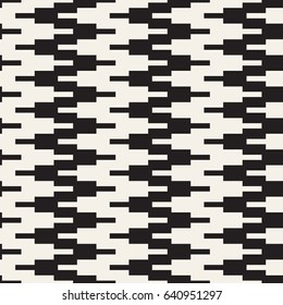 Repeatable geometric grid texture. Vector seamless mesh pattern. Monochrome zigzag edgy lines abstract background