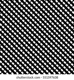 Repeatable grid, repeatable mesh with rectangular cells. Cellular, reticulate lattice pattern. (Seamless)
