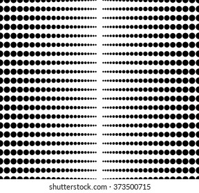 Repeatable halftone background
