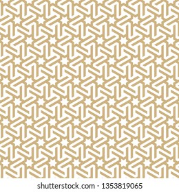 Repeatable Islamic Geometric Background Pattern