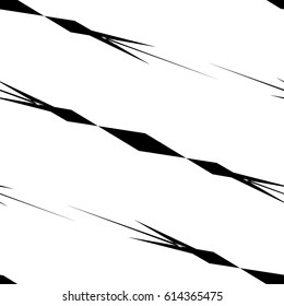 Repeatable pattern. Abstract monochrome geometric repeatable pattern