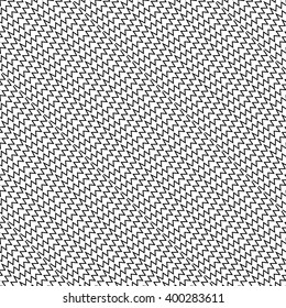 Repeatable pattern with diagonal, slanting irregular, zigzag lines.