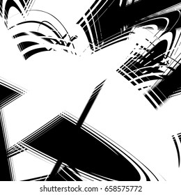 Repeatable pattern with random shapes. Abstract geometric illustration.