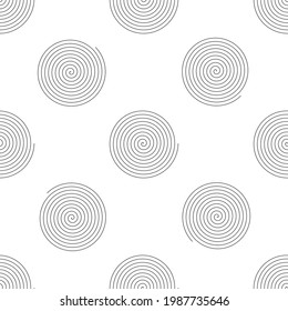 Repeatable pattern with spiral, swirl, twirl shape