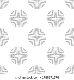 Repeatable pattern with spiral, swirl, twirl shape