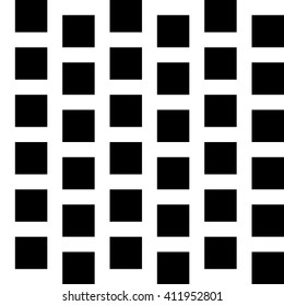 Repeatable pattern with squares. Geometric cellular grid, mesh pattern.