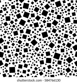 Repeatable random squares geometric pattern 