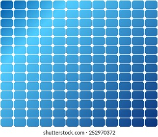 Repeatable Solar Panel Pattern / matching spaces at margins /