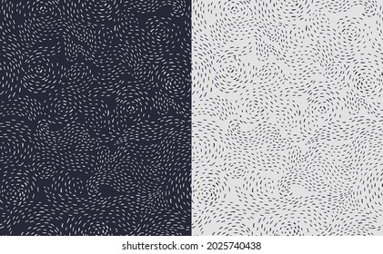 REPEATABLE VECTOR WAVE PATTERN DECORATION