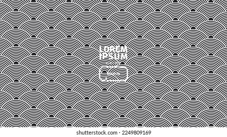 Repeated background image of Korean traditional pattern