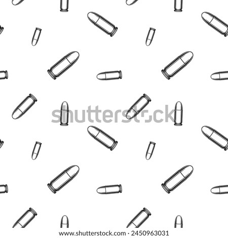 Repeated black and white chrome bullets, seamless pattern background or wallpaper.