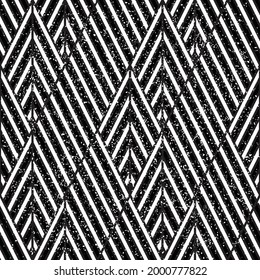 Repeated black and white pattern. Seamless vector illustration eps 10.