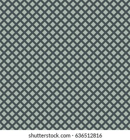 Repeated blue diamonds background. Geometric motif. Seamless surface pattern design with pastel colors square ornament. Grid digital paper, textile print, web designing. Vector art.