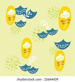repeated floral