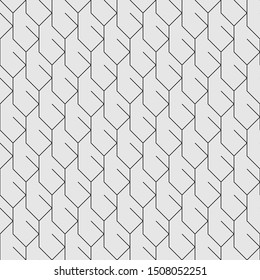 Repeated geometric lines pattern in gray
