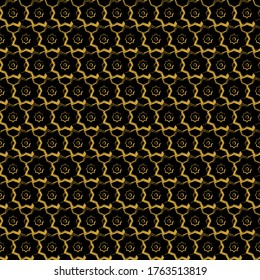 	
repeated geometrical patterns made by traditional geometric islamic figures in grunge style. it can be used as cover page, banner, fabric pattern, greeting card