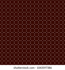 Repeated mini triangles minimalist background. Simple abstract wallpaper. Seamless surface pattern design with geometric figures. Modern style digital paper, textile print, page fill. Vector art
