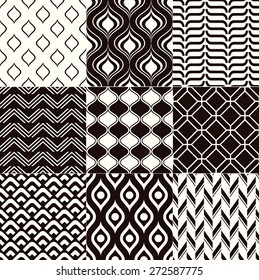 repeated monochrome geometric textured background